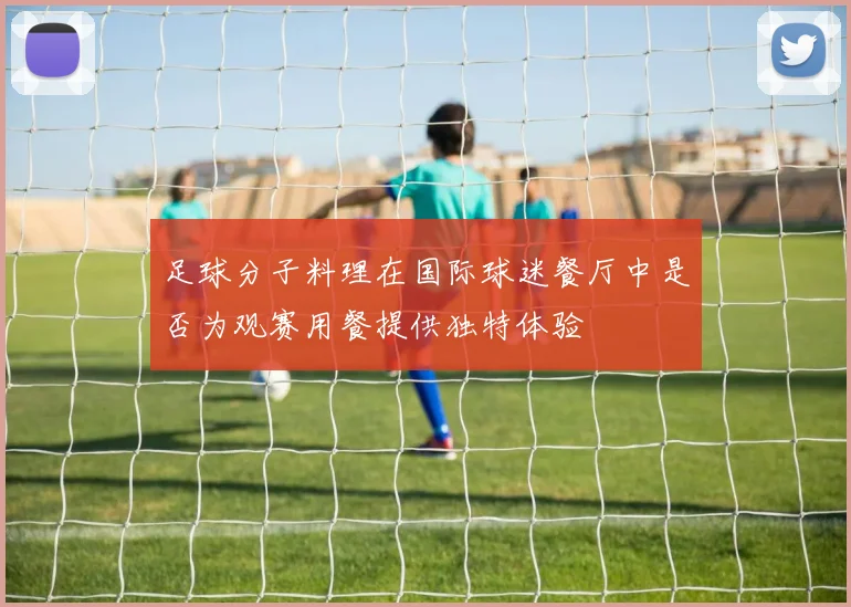 足球分子料理在国际球迷餐厅中是否为观赛用餐提供独特体验